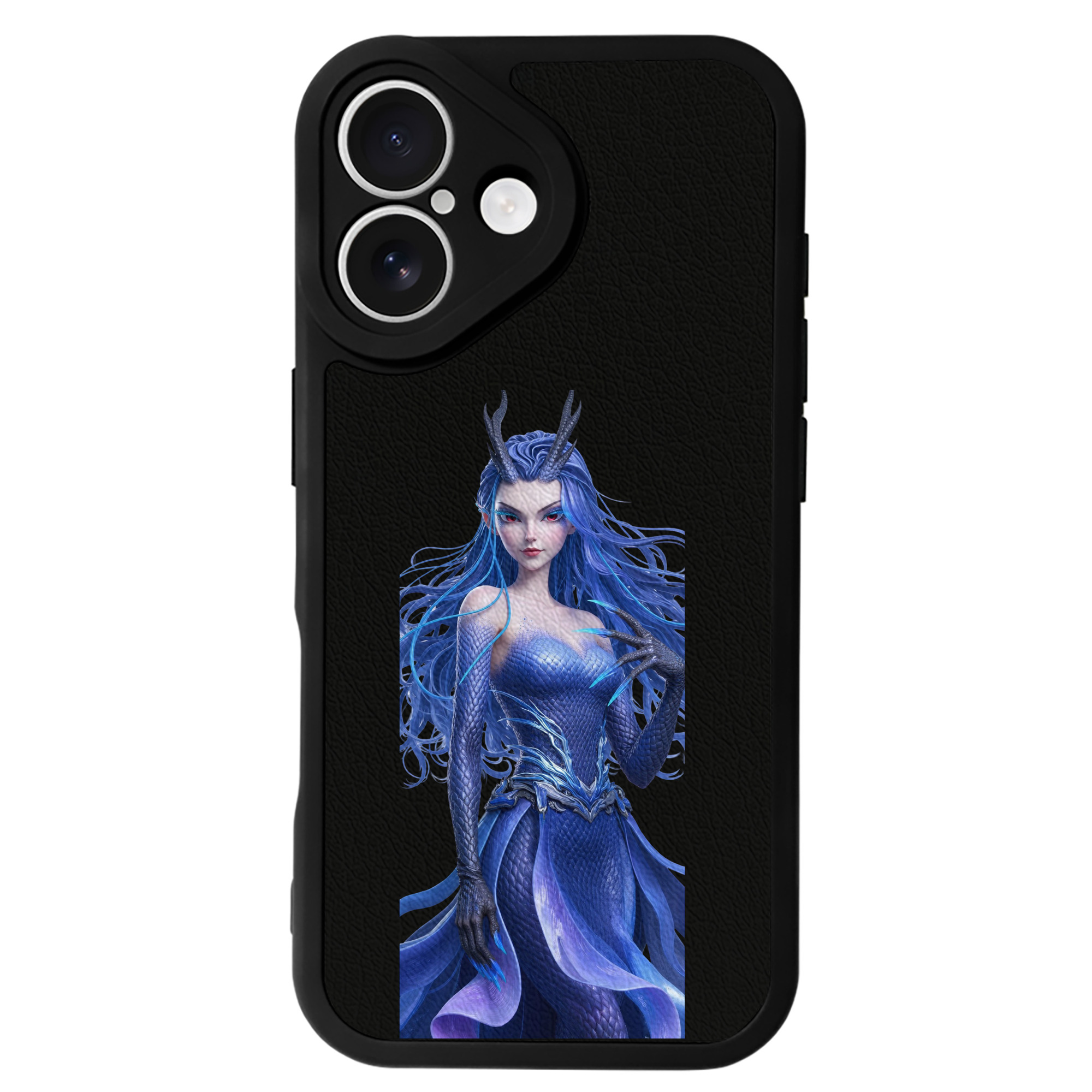 （画像用） Ne Zha 2 ナタ 魔童の大暴れ 【iPhone 16シリーズ対応】シリコンスマホケース（レザー調） 材質：シリコン